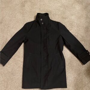 Appaman Gray Trench Coat Mid-Length Classic